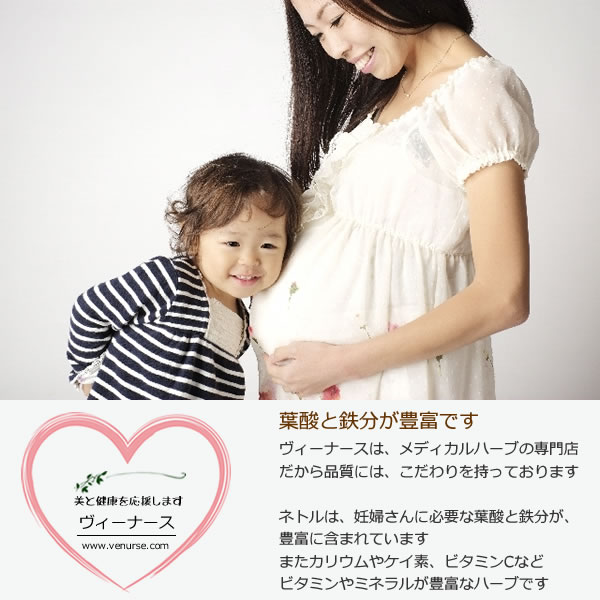 ネトルティーは、葉酸や鉄分が豊富なハーブです｜美と健康のヴィーナース